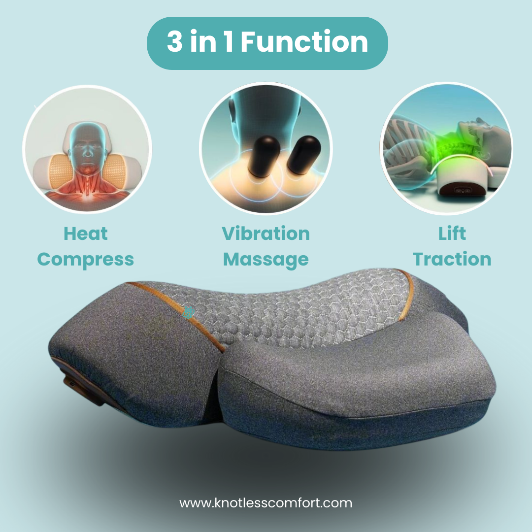 3-In-1 Therapeutic Massage Pillow - 56% Off Today